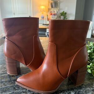 Elegant Brown Ankle Boots